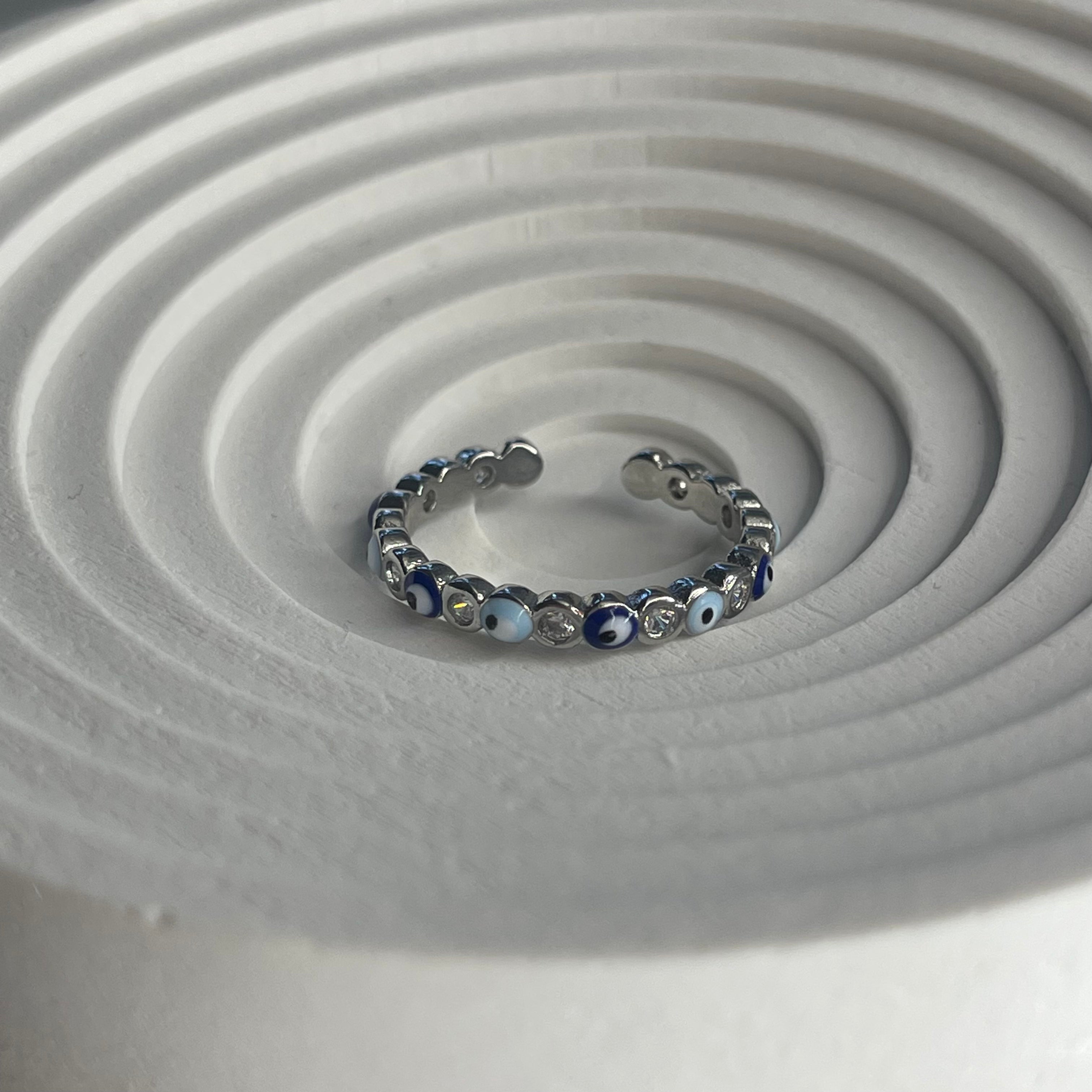 evil eye ring