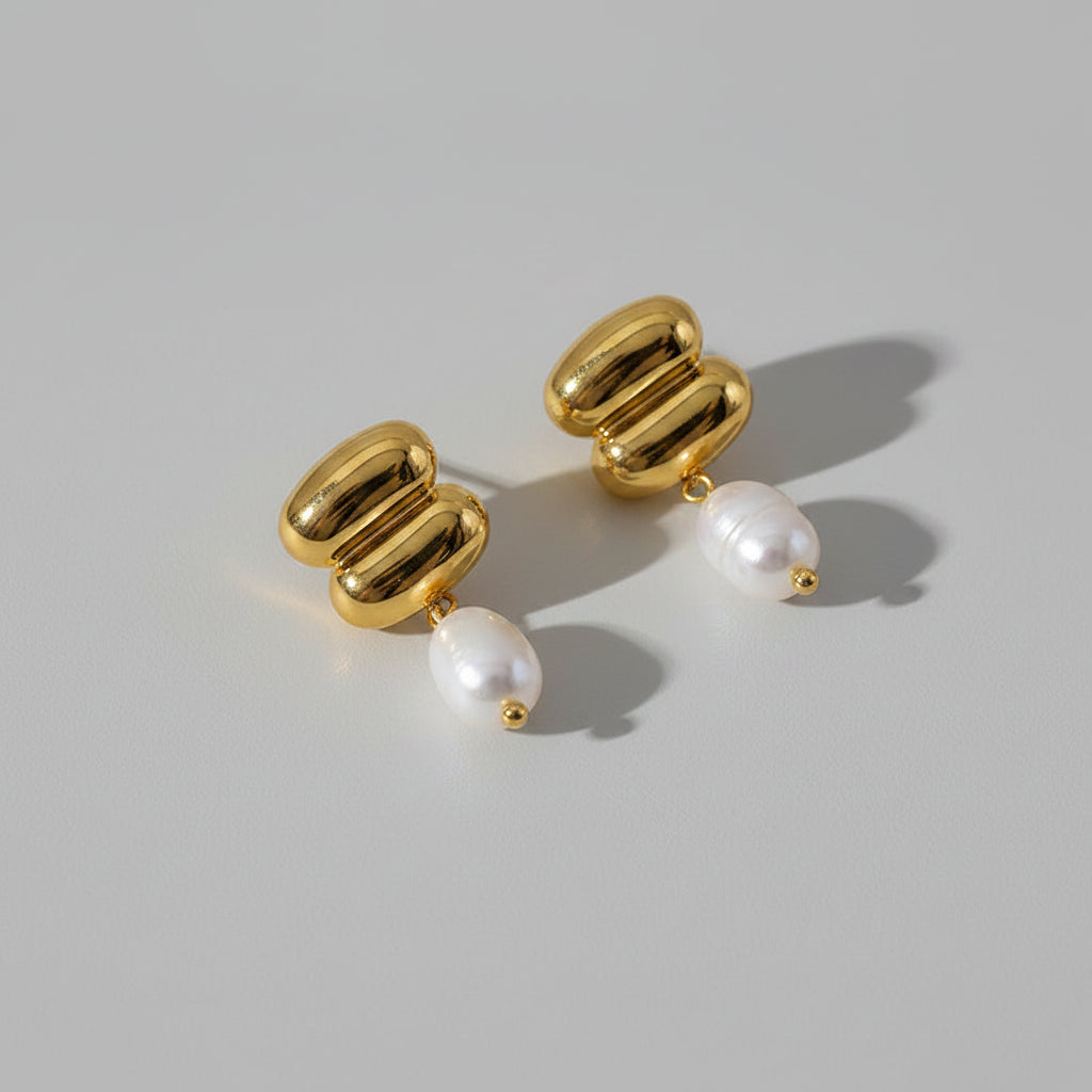Pearl Flux Earrings