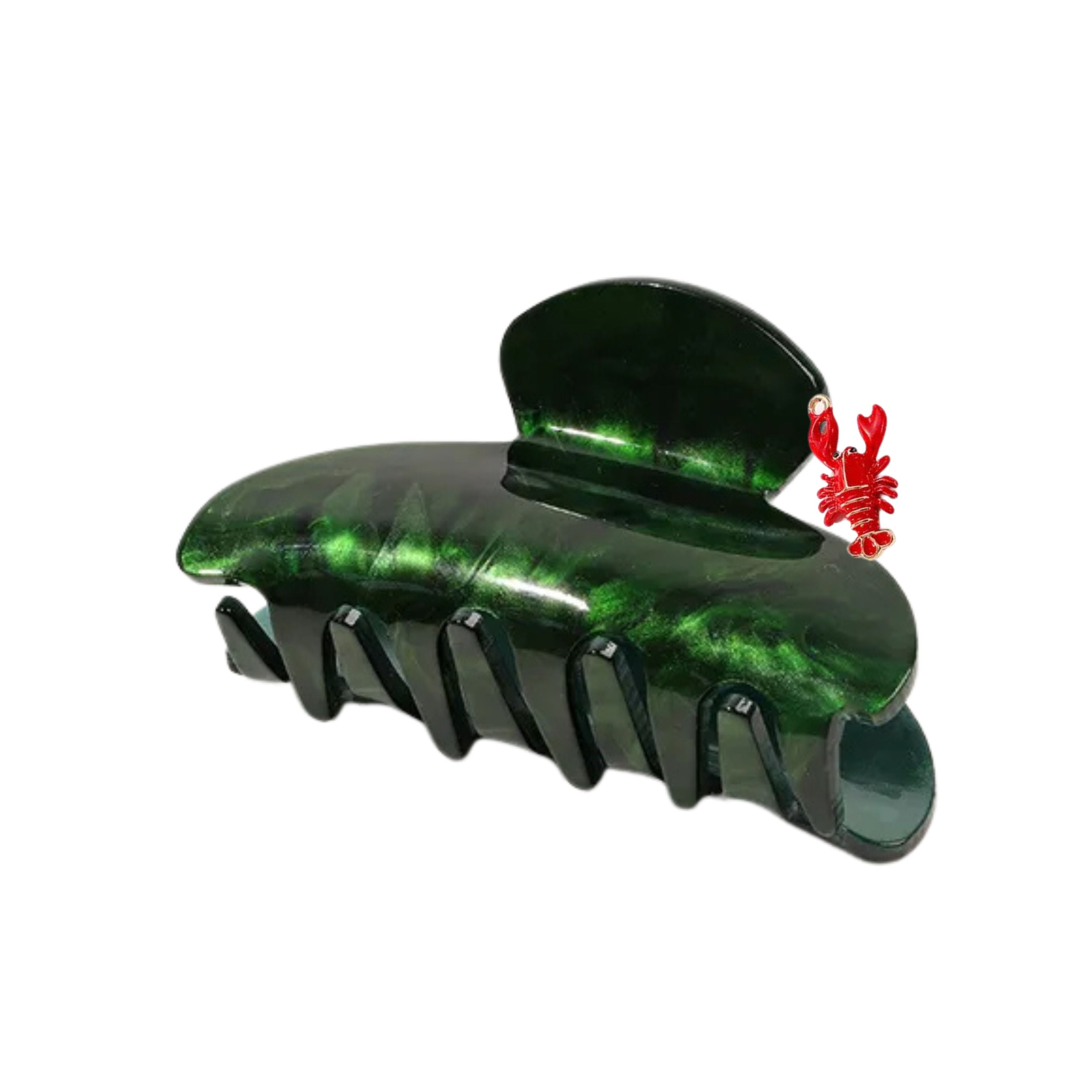 Emerald Green Hair Claw Clip