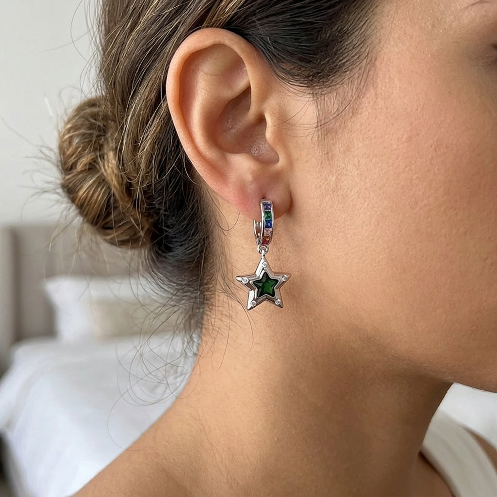 Starlight Rainbow Drop Earrings