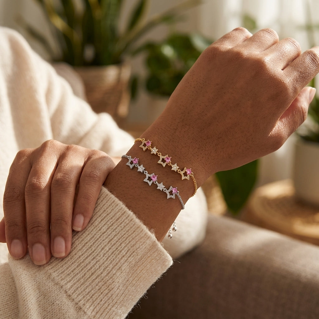Pink Galaxy Bracelet