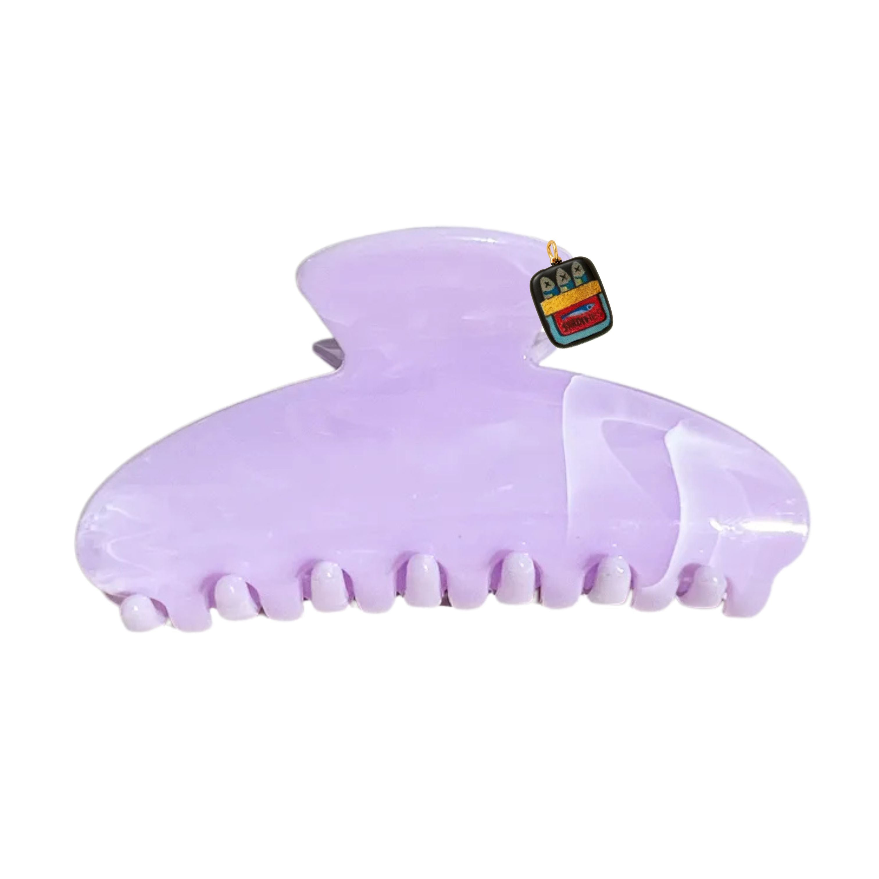 Lavender Hair Claw Clip