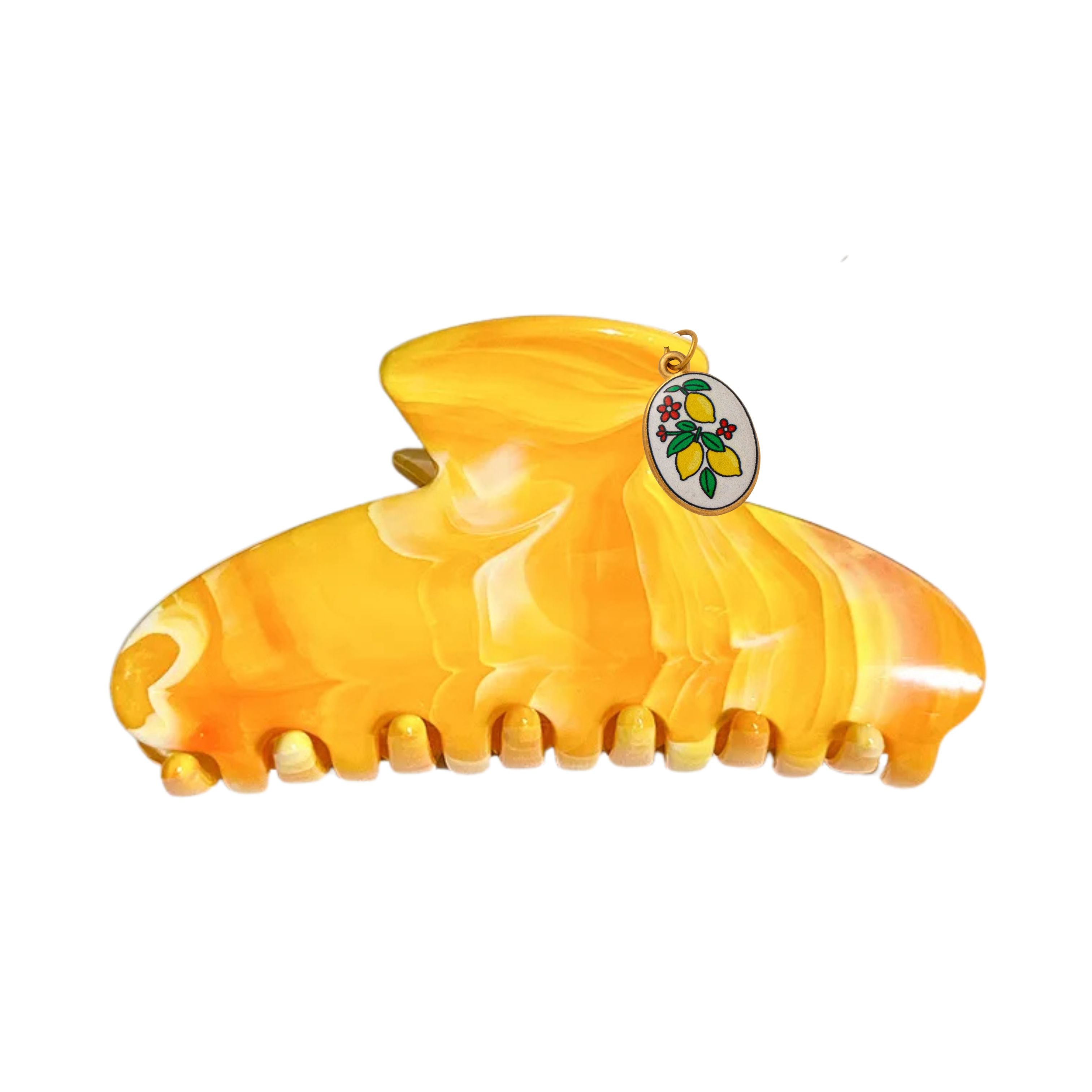 Sunstone Swirl Hair Claw Clip