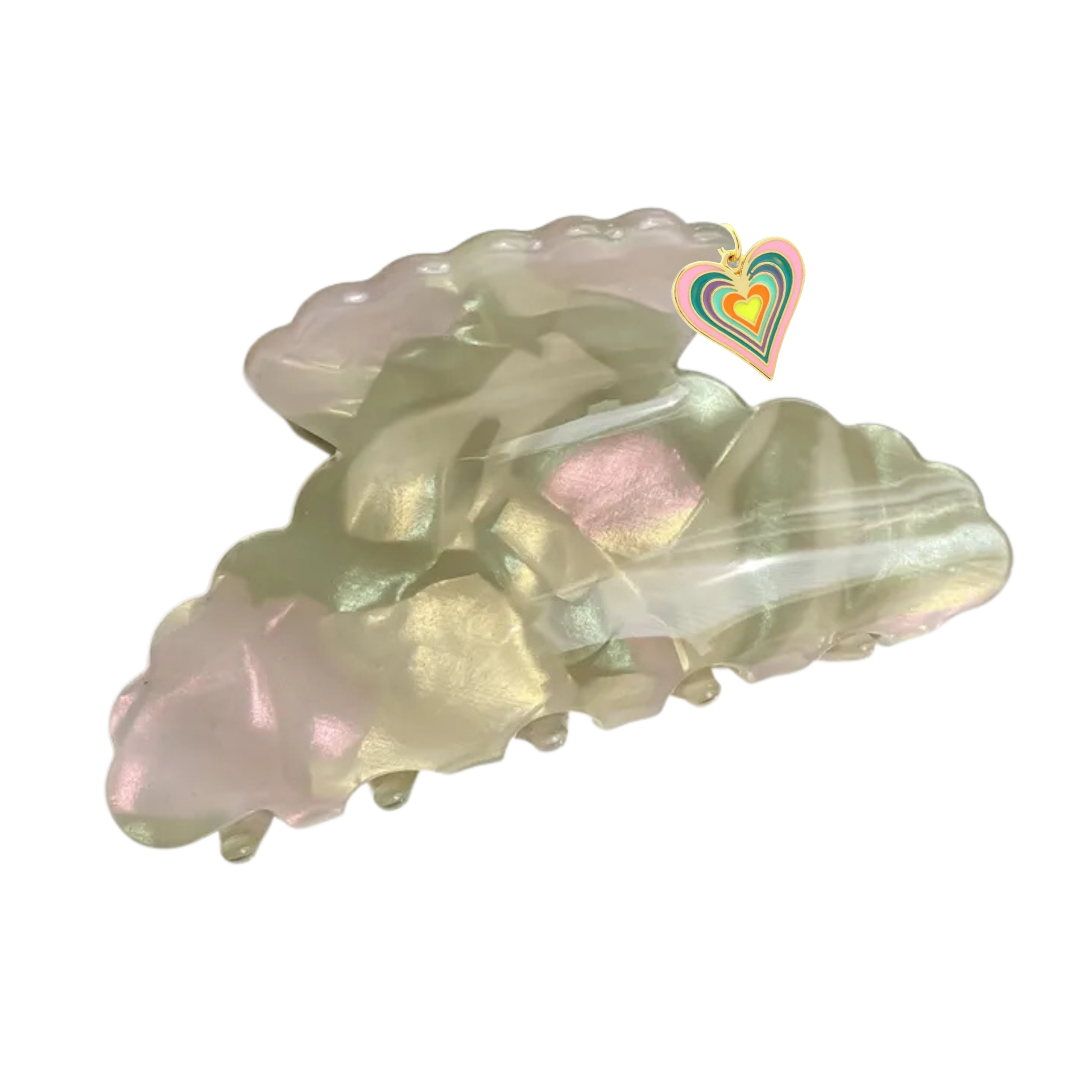 Cloud Glow Hair Claw Clip