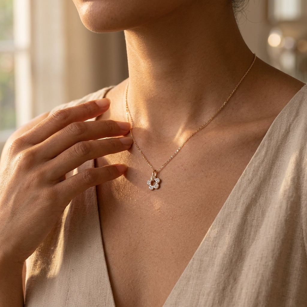 Daisy Sparkle Necklace