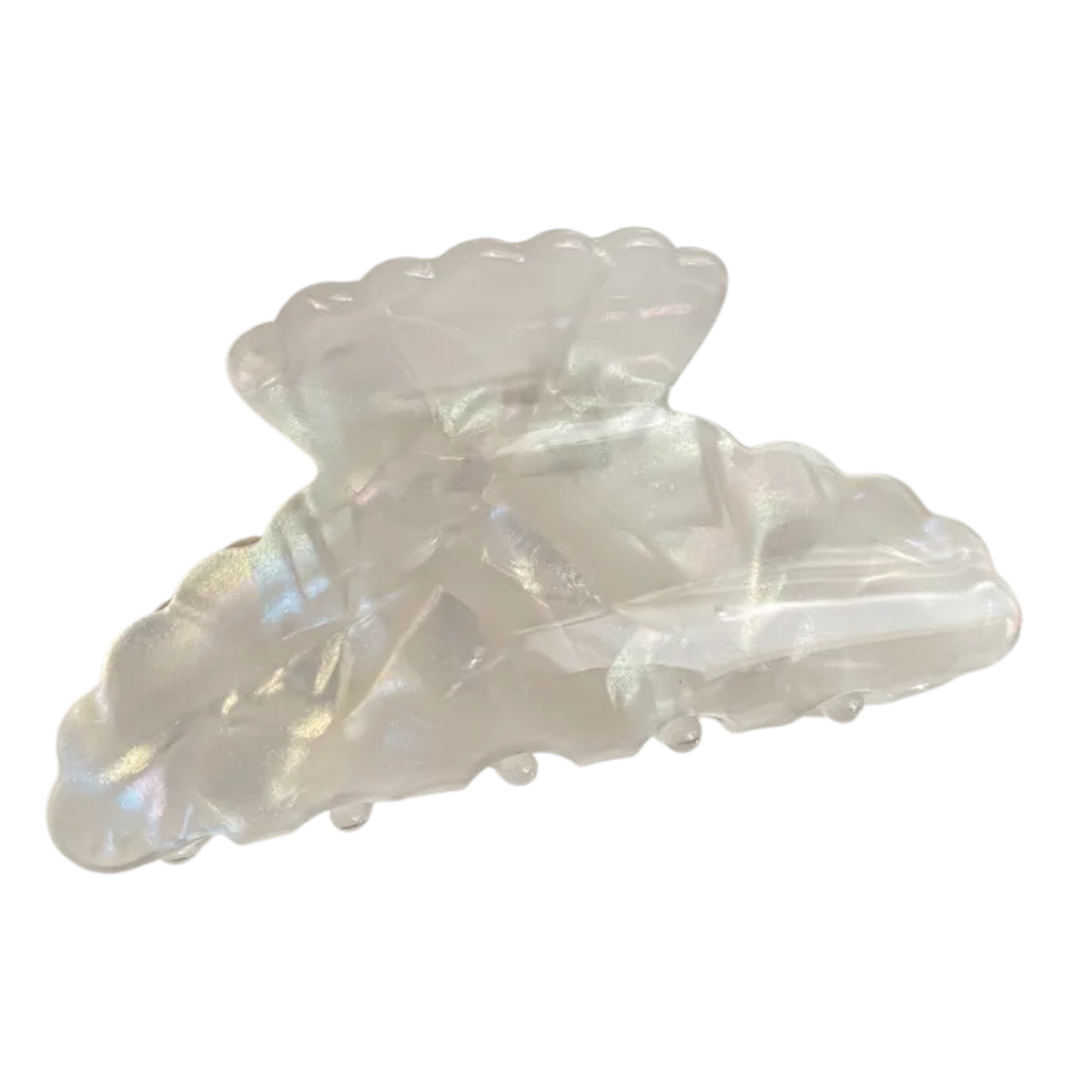 Glass Glow Hair Claw Clip