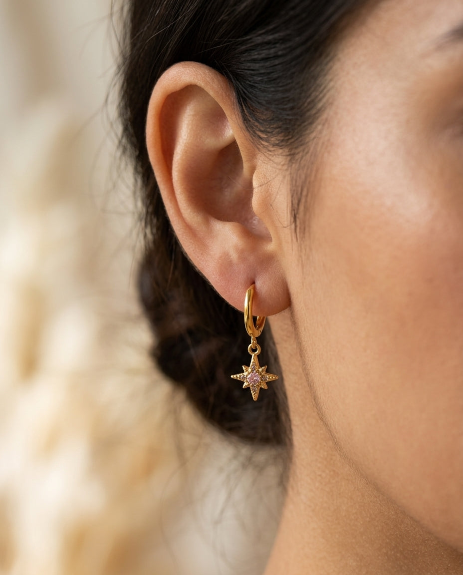 Cosmic Star Earrings
