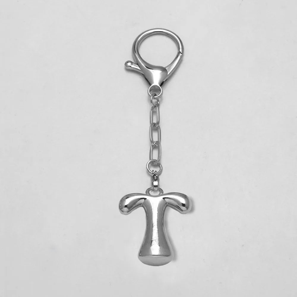 Bubble Letter Bag Charm