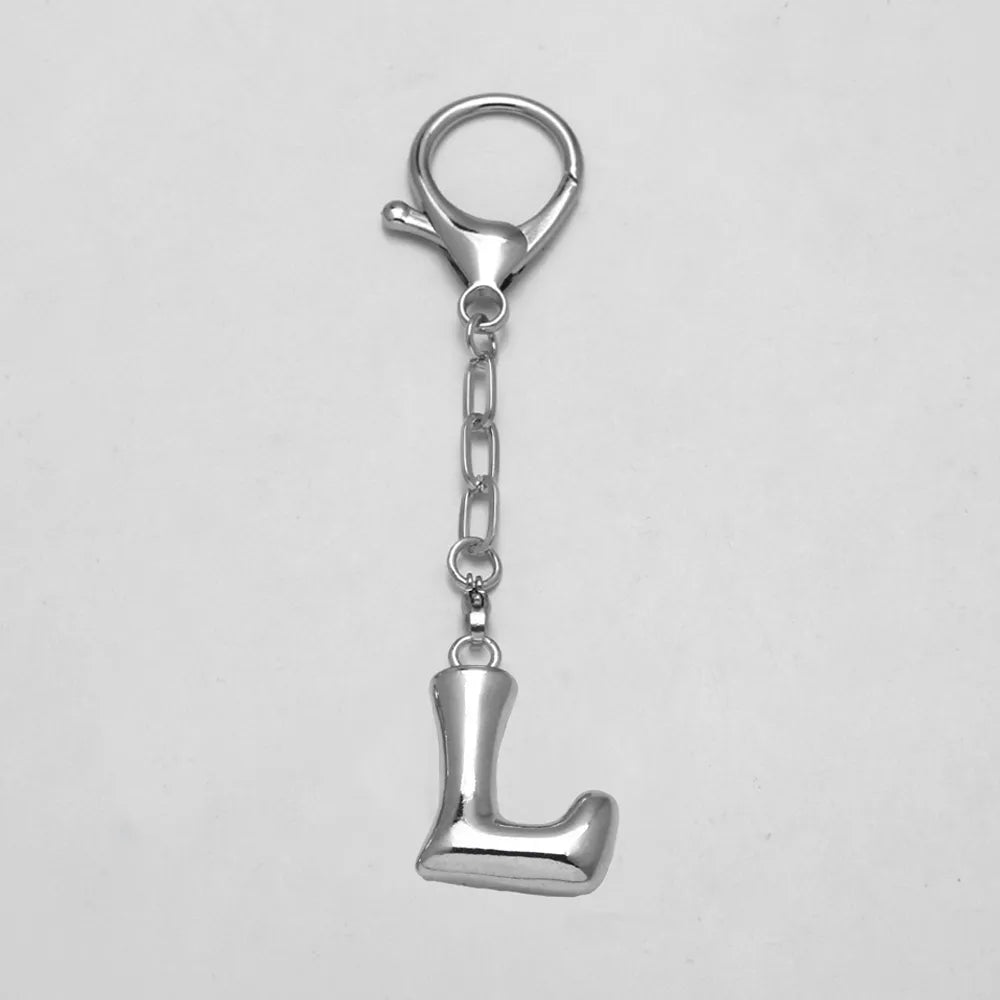 Bubble Letter Bag Charm