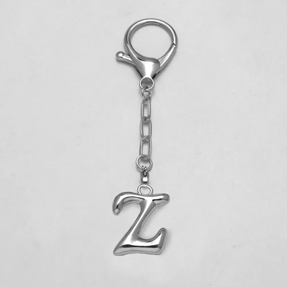 Bubble Letter Bag Charm