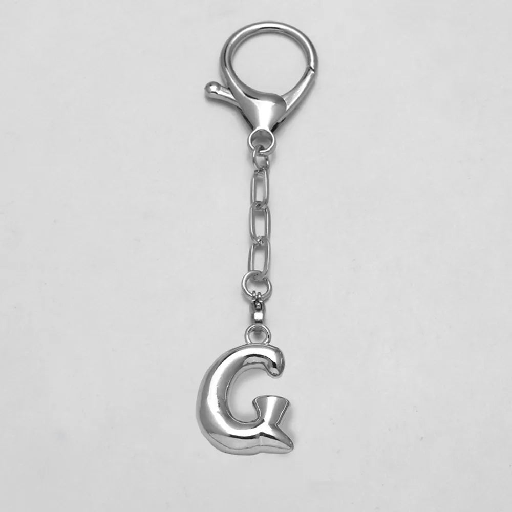 Bubble Letter Bag Charm