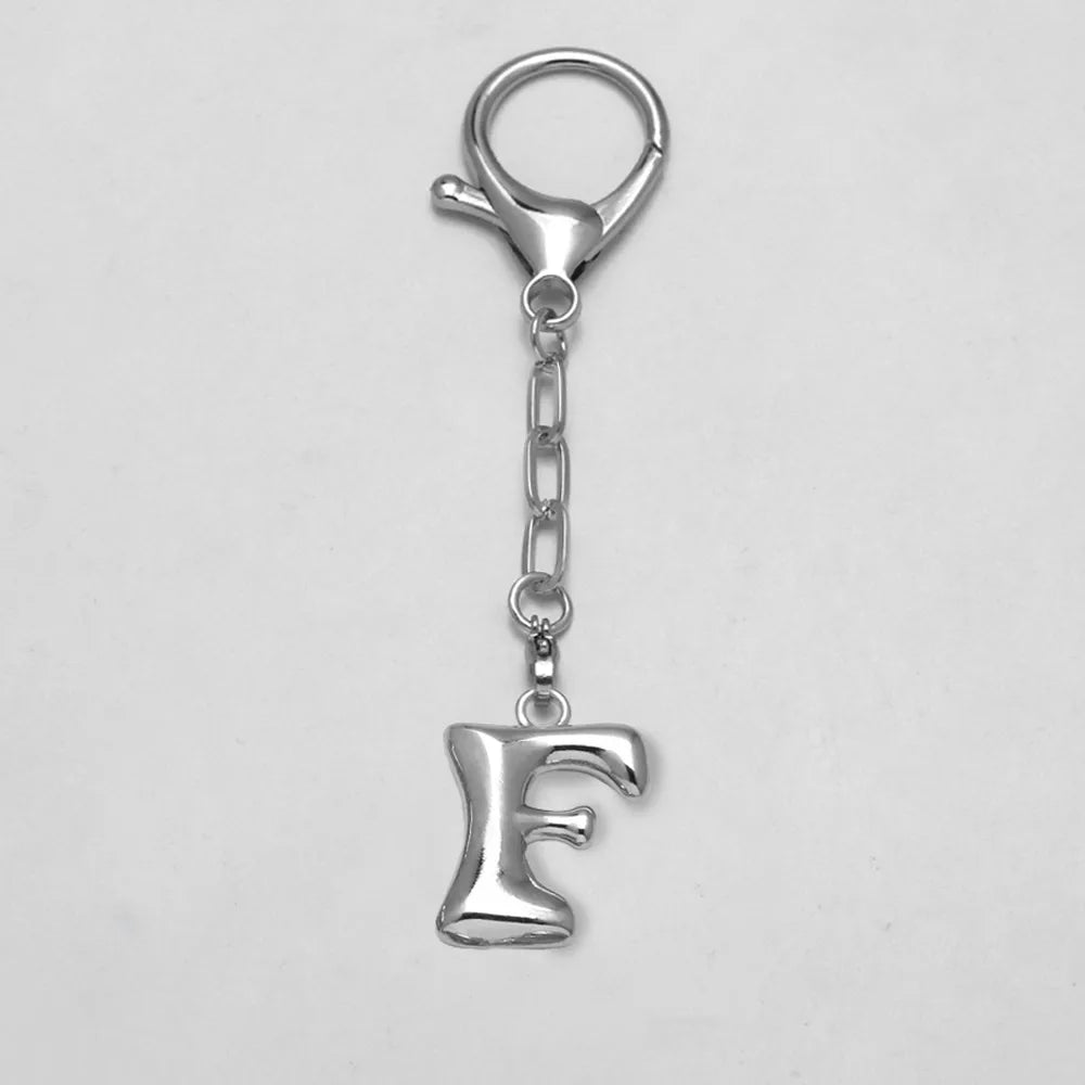Bubble Letter Bag Charm