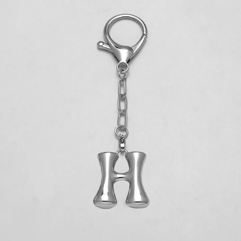 Bubble Letter Bag Charm