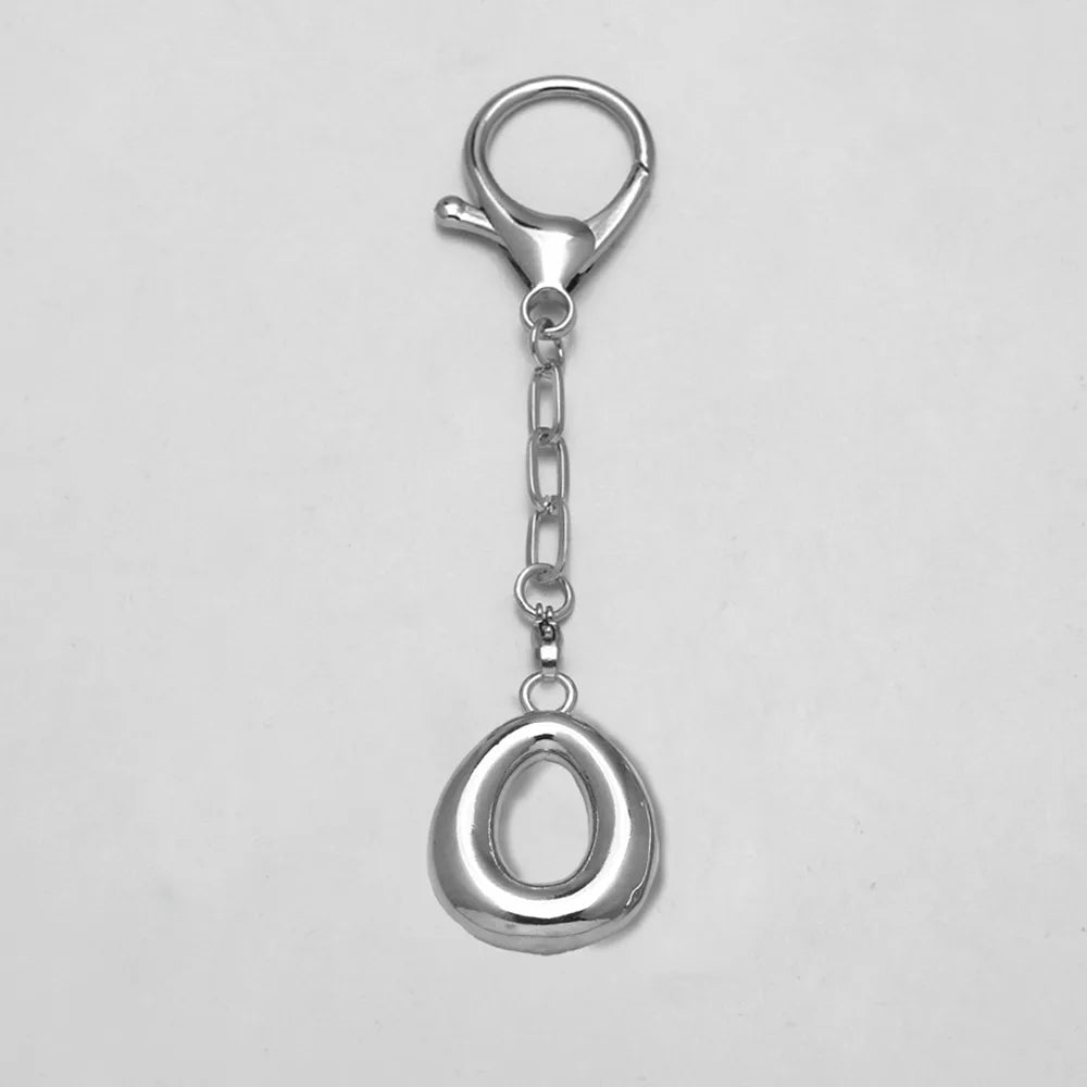 Bubble Letter Bag Charm