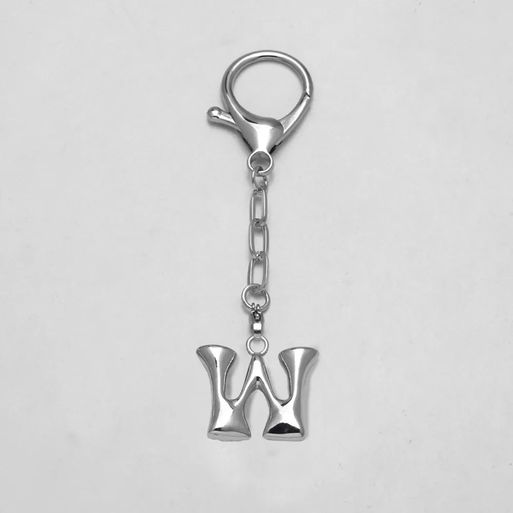 Bubble Letter Bag Charm