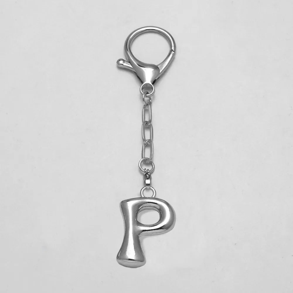 Bubble Letter Bag Charm