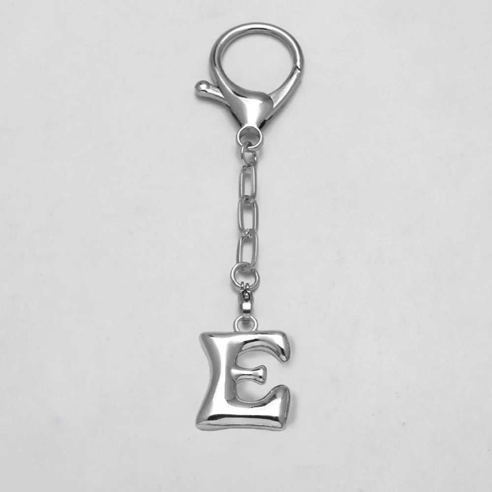 Bubble Letter Bag Charm
