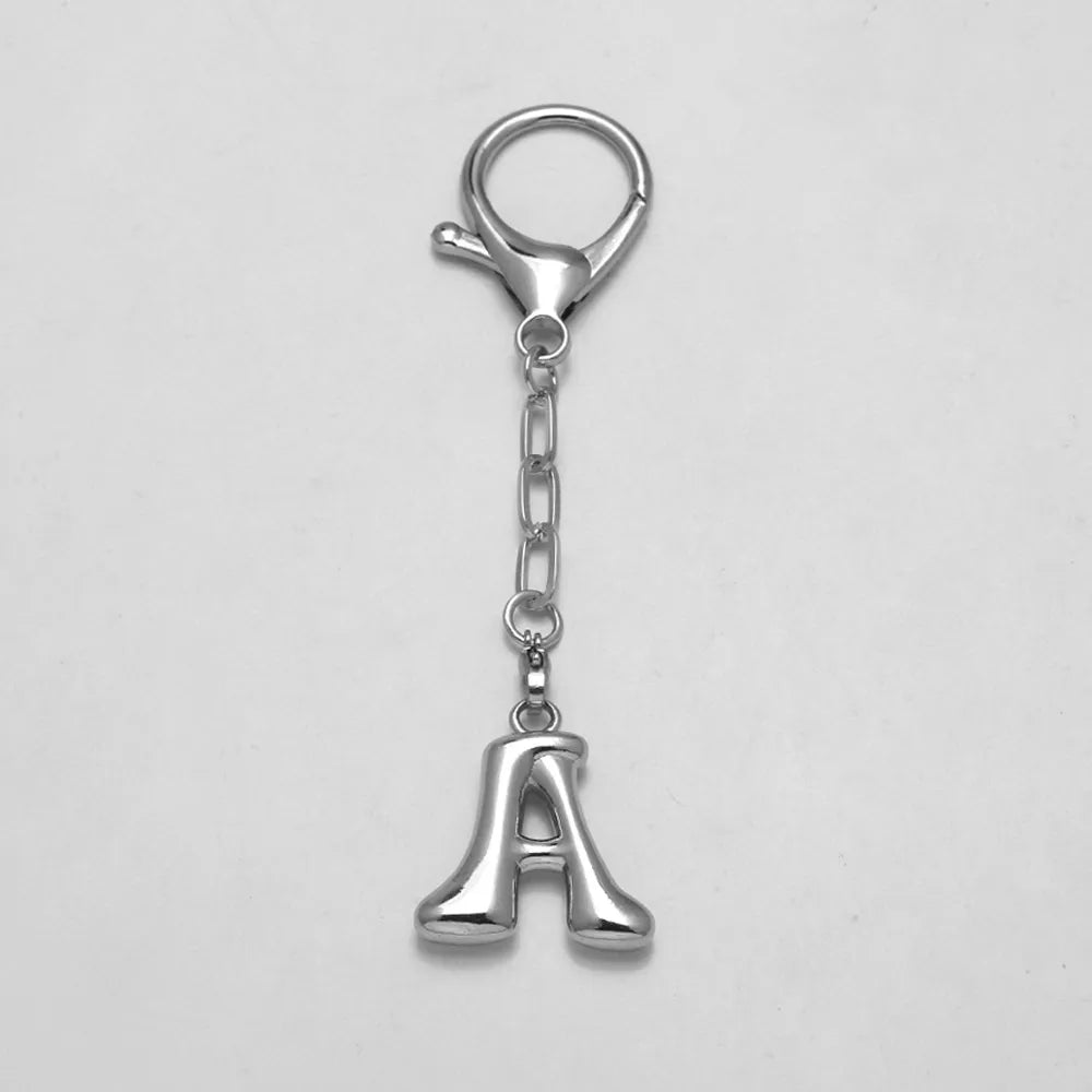 Bubble Letter Bag Charm