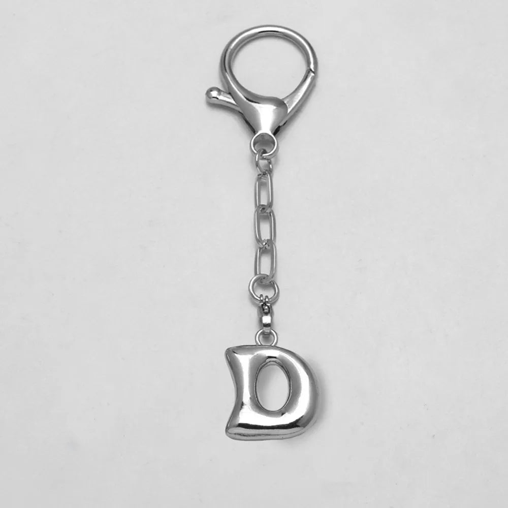 Bubble Letter Bag Charm