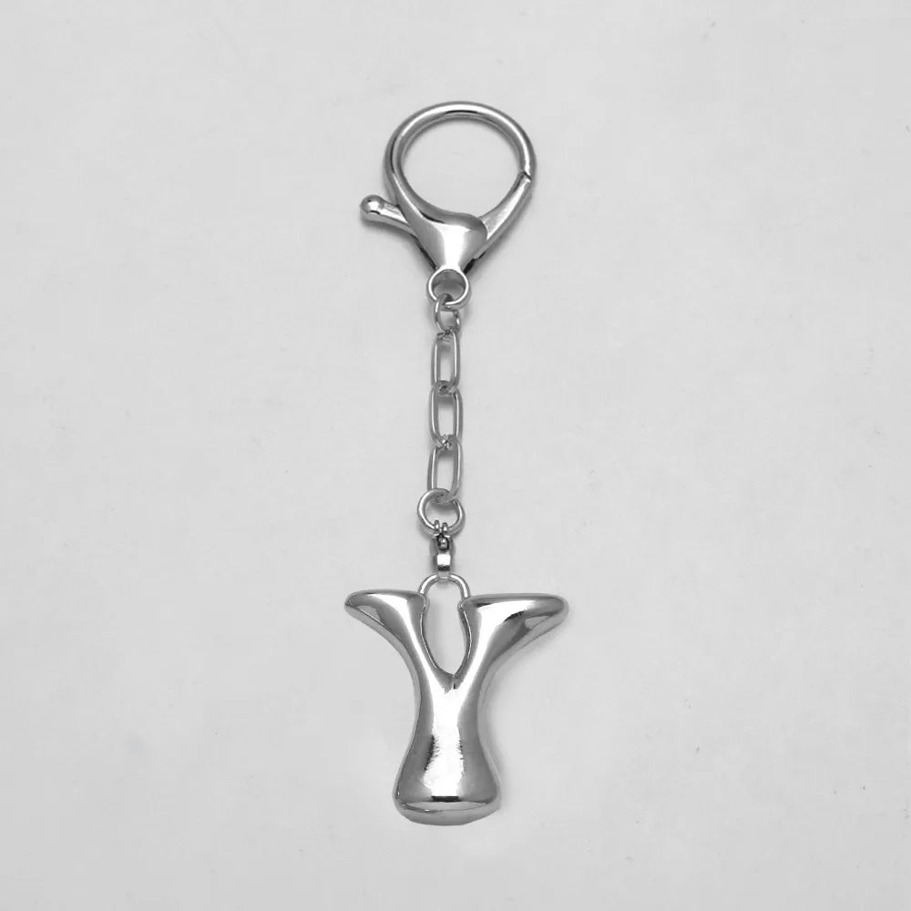 Bubble Letter Bag Charm