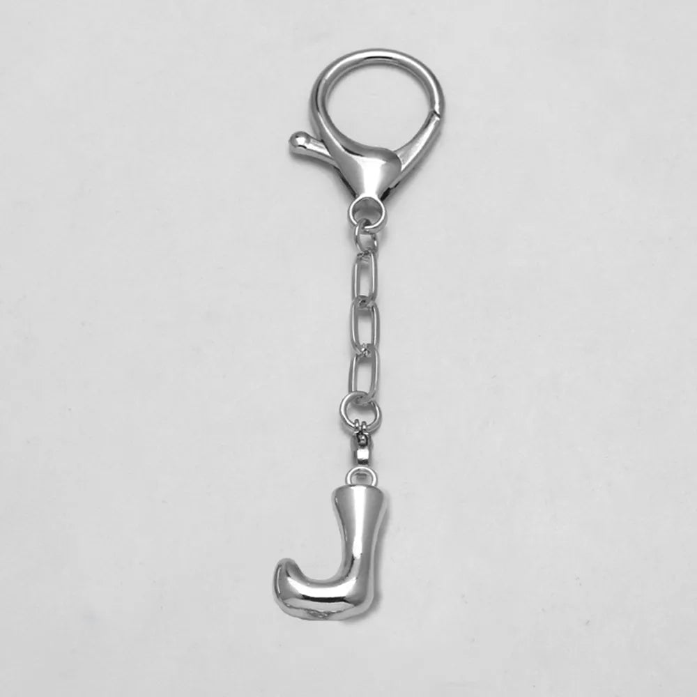 Bubble Letter Bag Charm