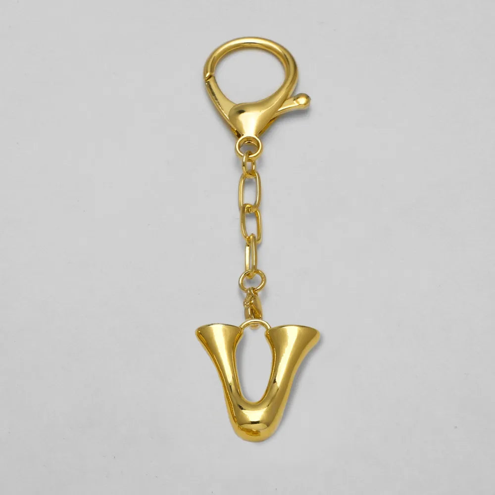 Bubble Letter Bag Charm