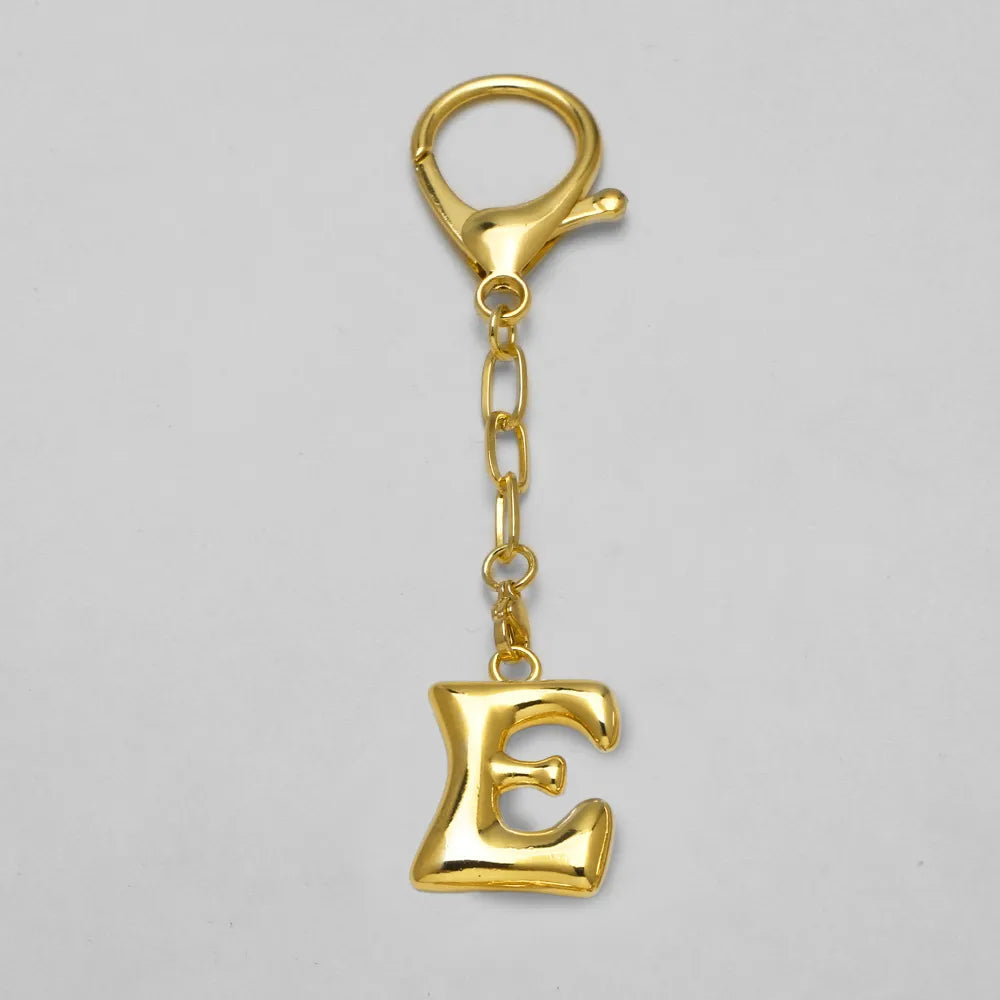 Bubble Letter Bag Charm