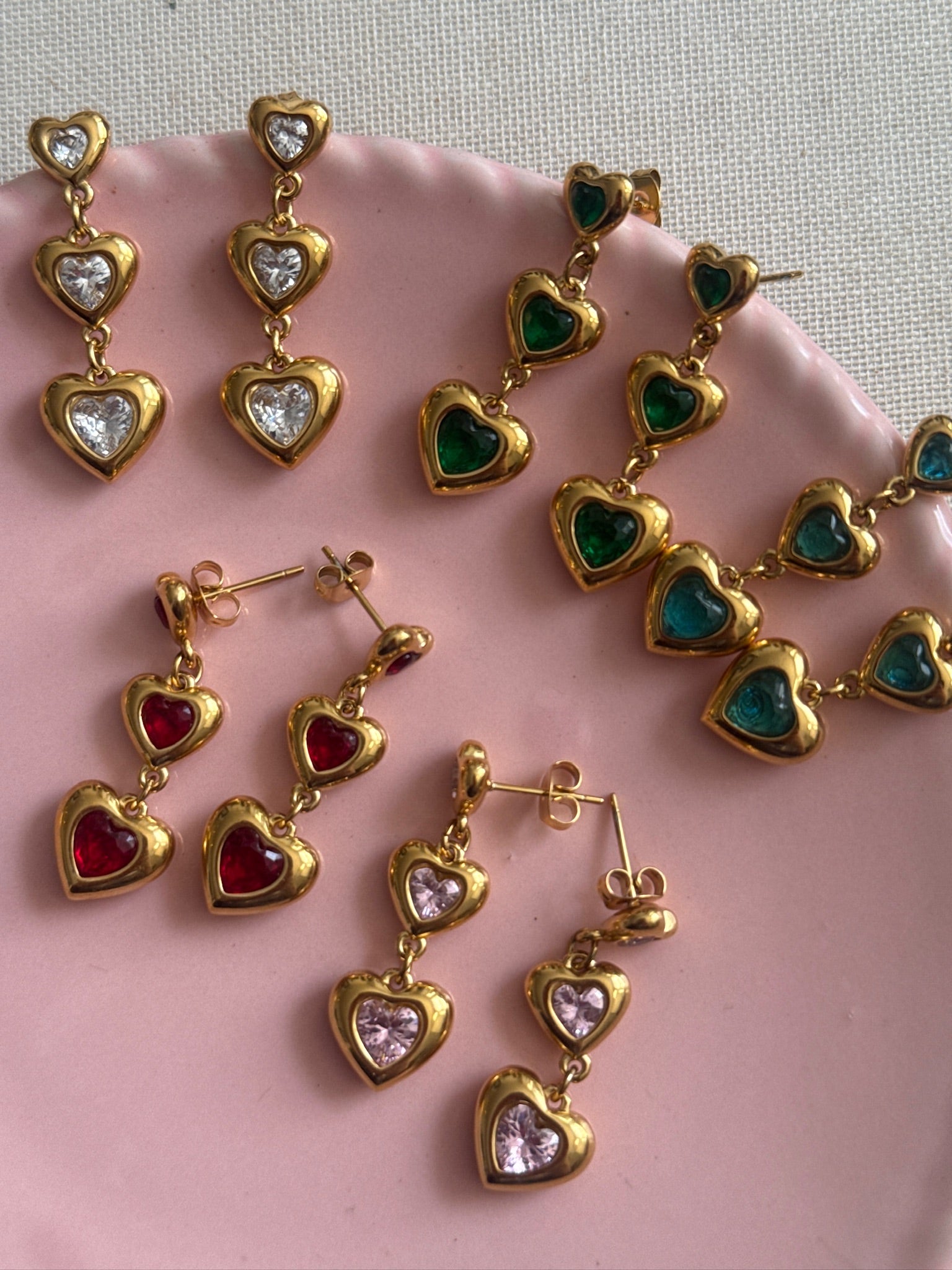 Heartful Earrings