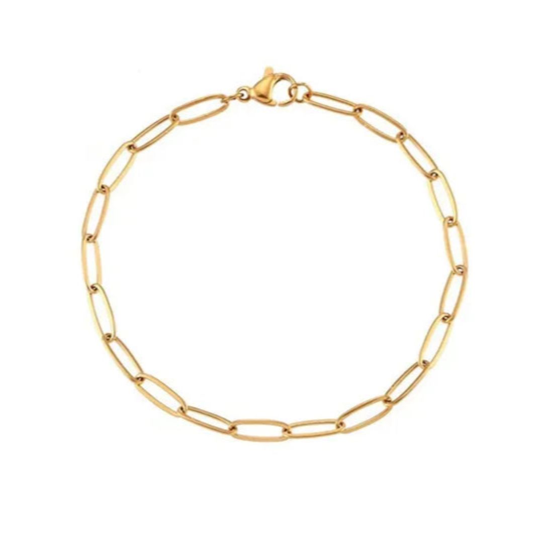 Paperclip Charm Bracelet
