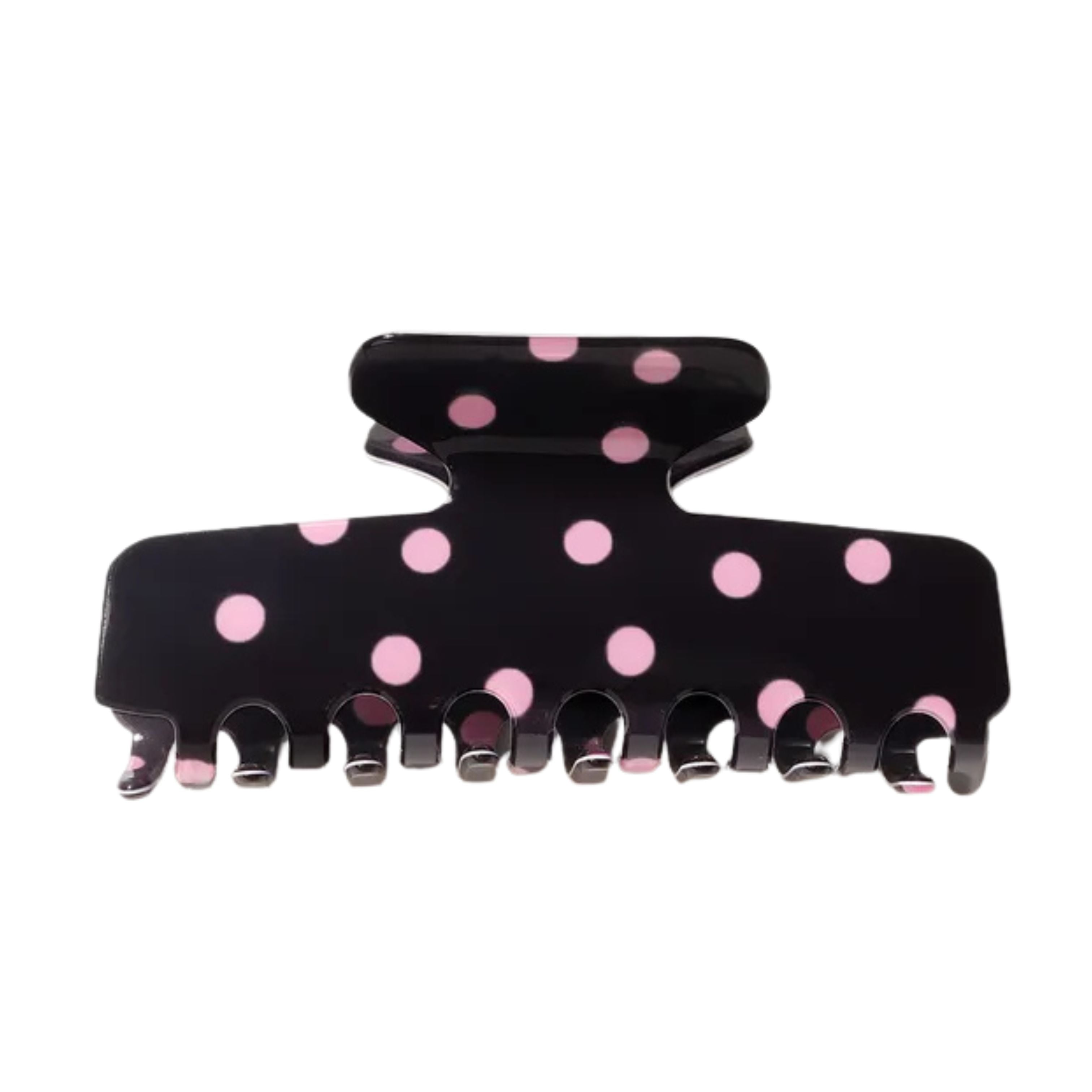 Polka Dot Hair Claw Clip