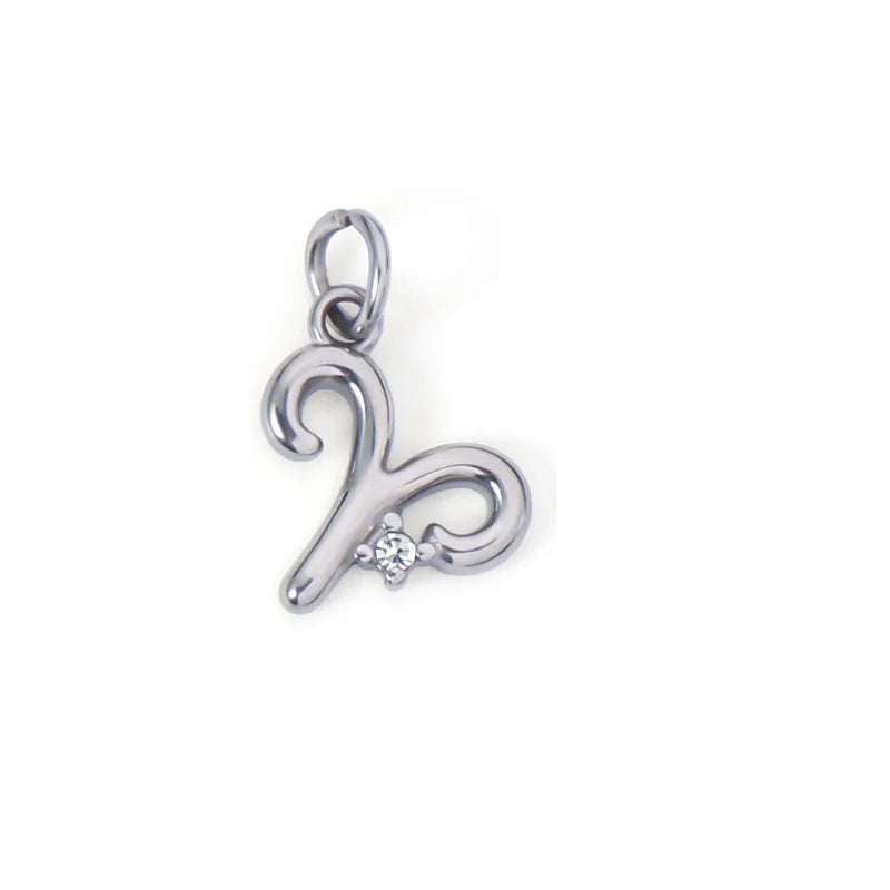 Zodiac Crystal Necklace And Bracelet
