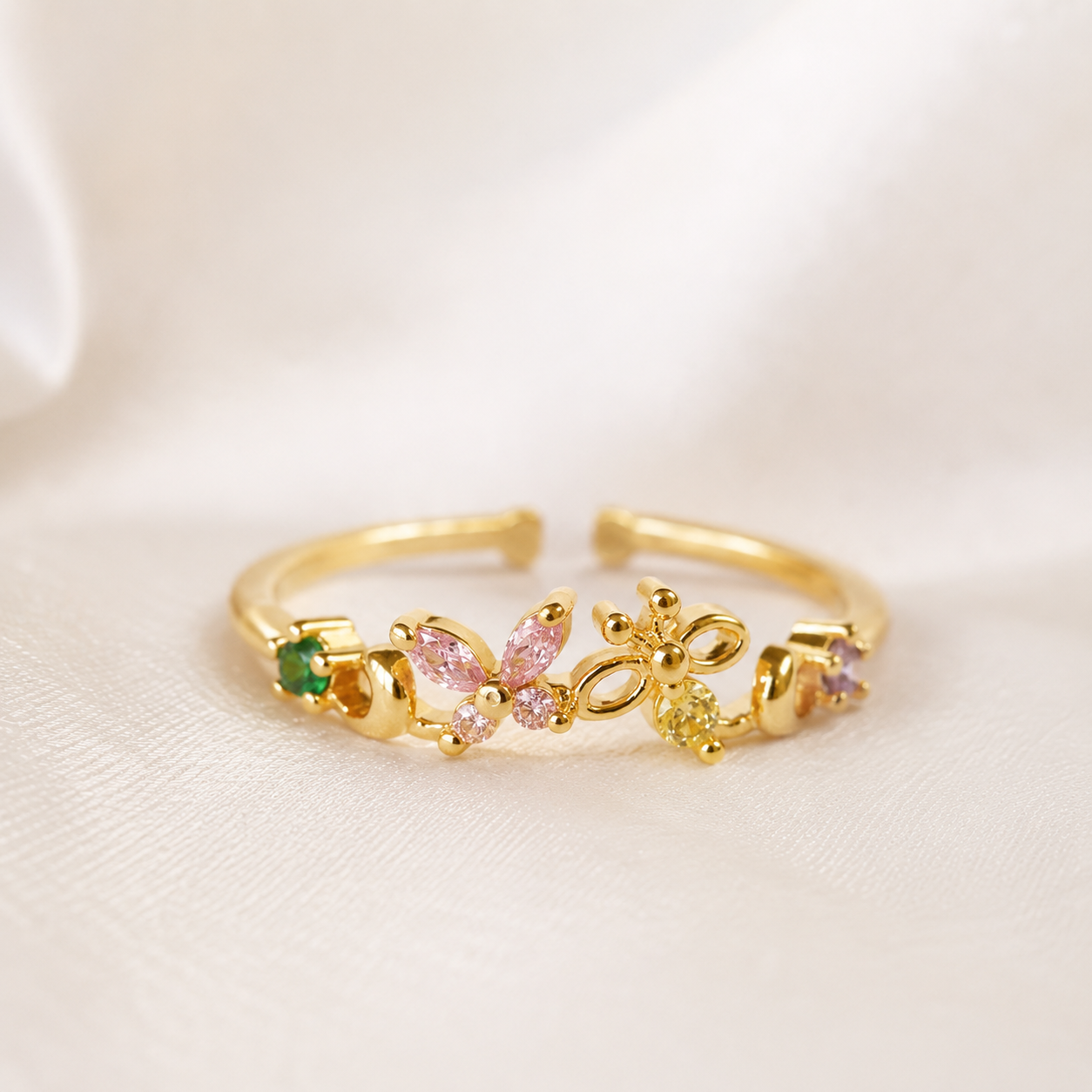 Wildflower Bee Garden Ring