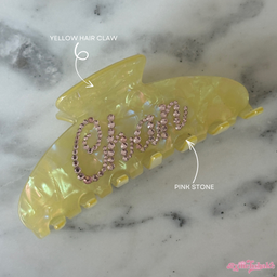 Custom Hair Claw Clip
