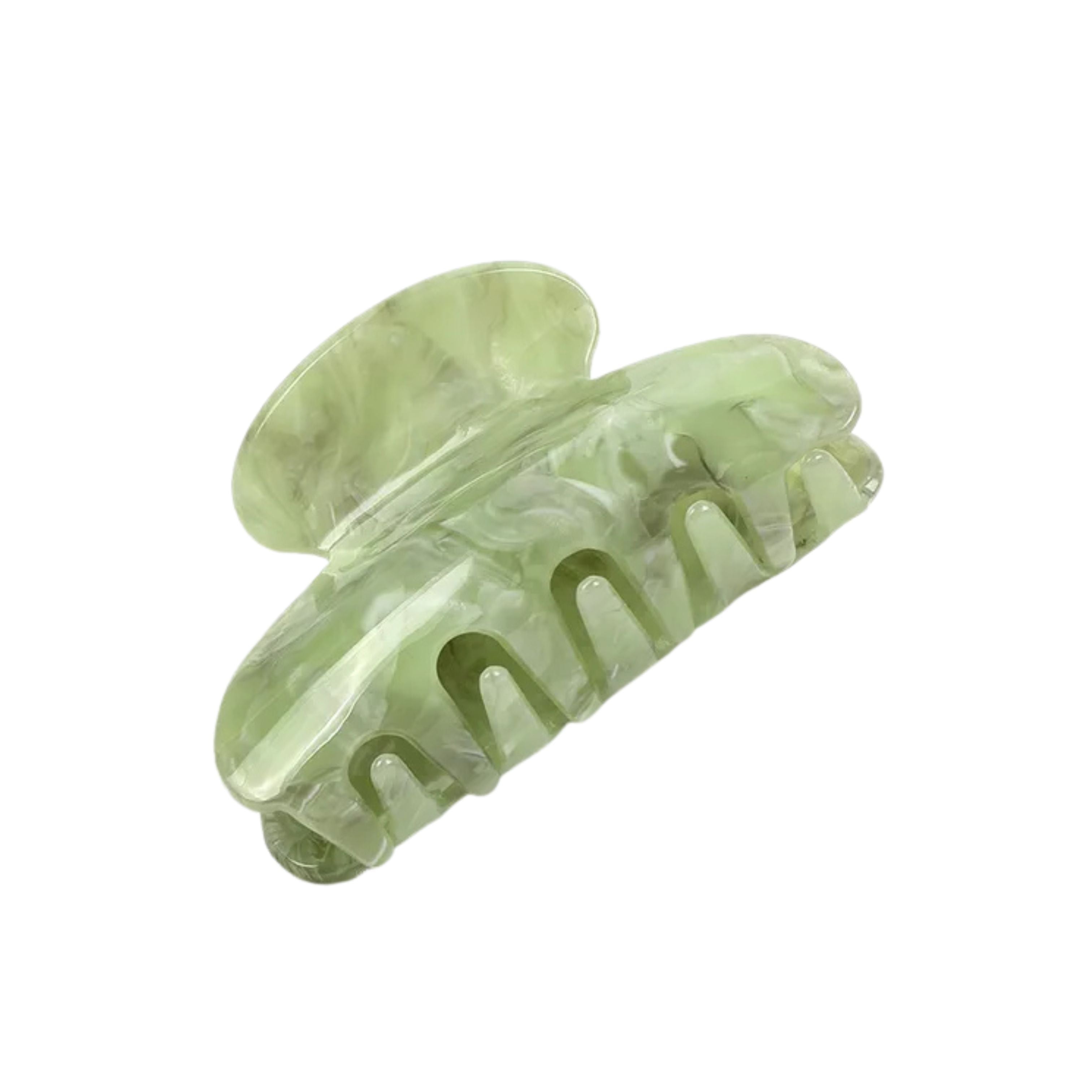 Moss Green Hair Claw Clip