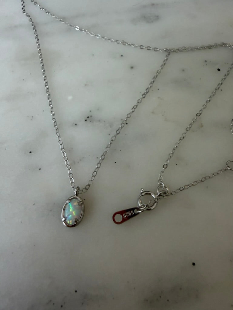 Aurora Opal Necklace