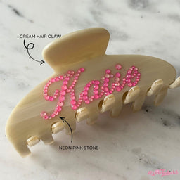 Custom Hair Claw Clip