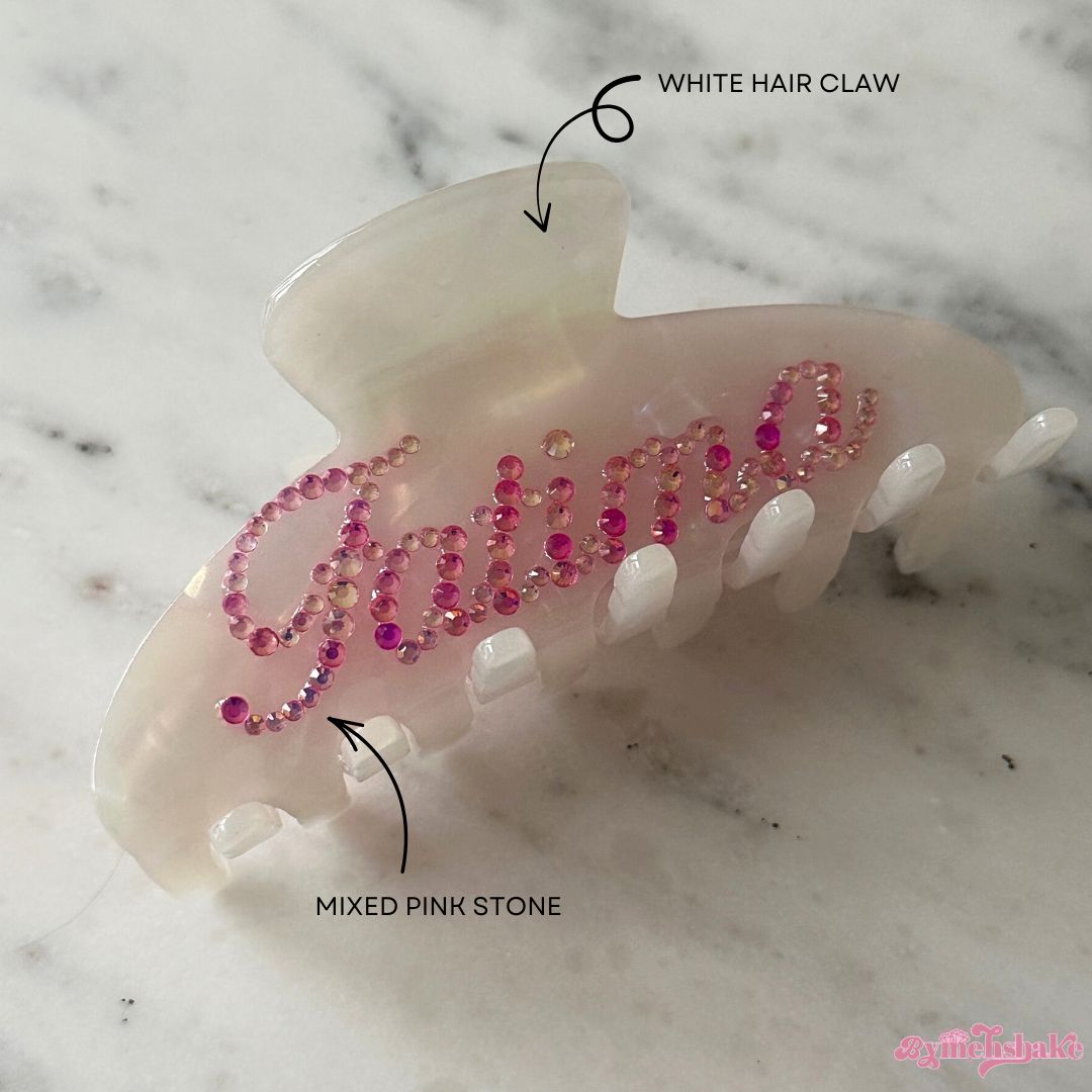 custom hair claw clip