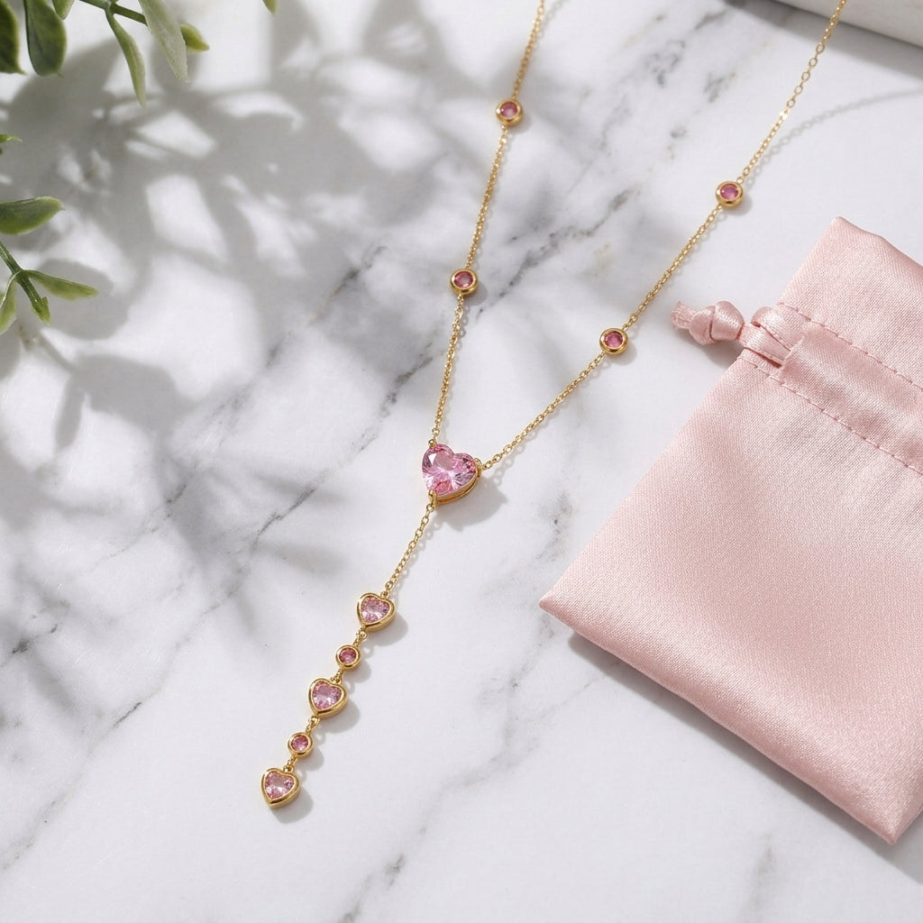 Sweetheart Lariat Necklace