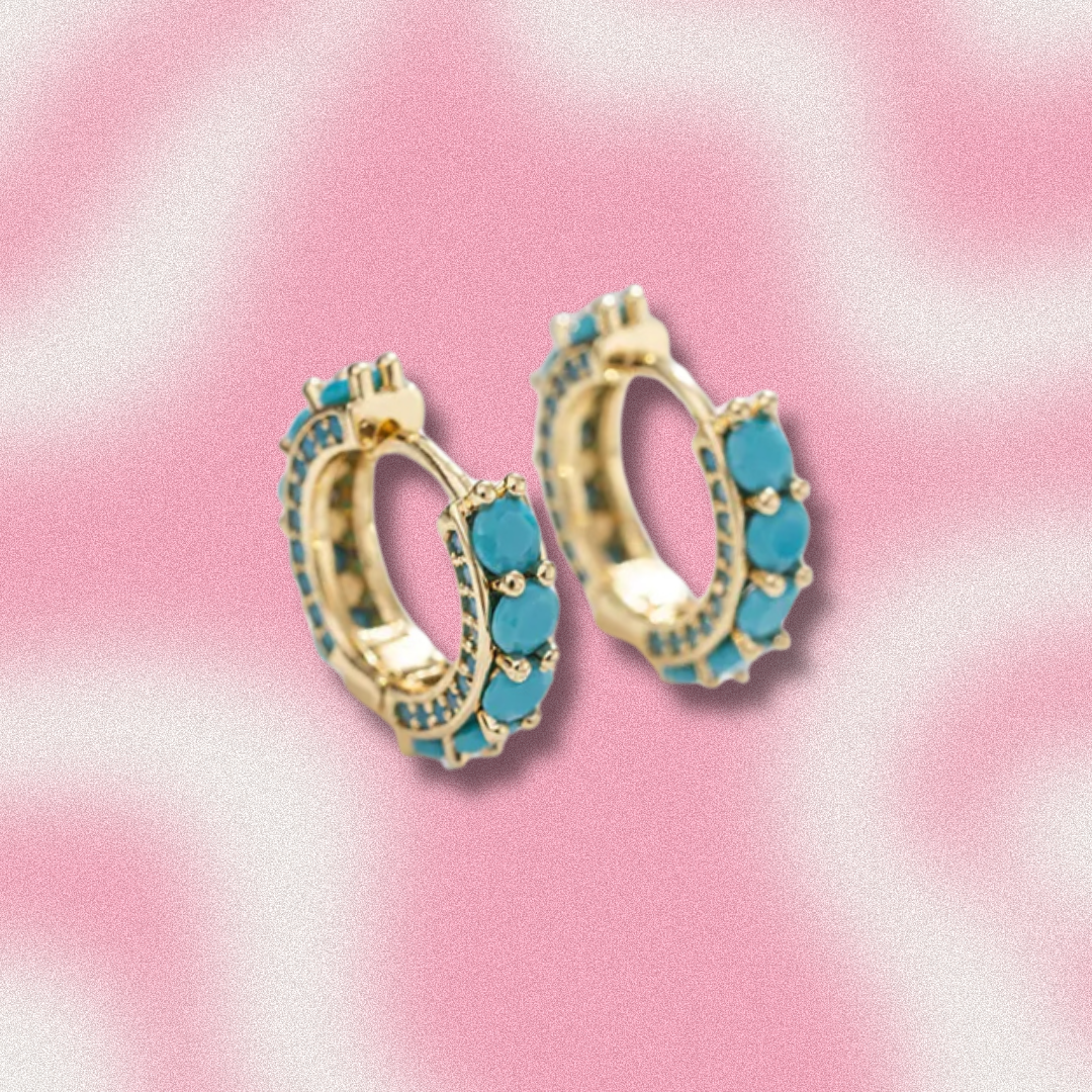 Double Trouble Hoop Earrings