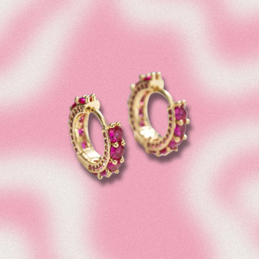 Double Trouble Hoop Earrings