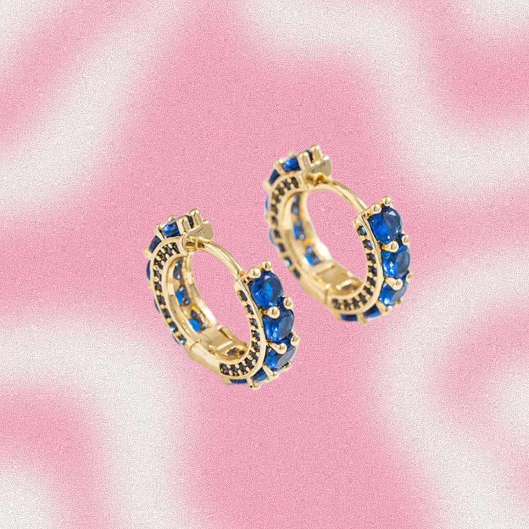 Double Trouble Hoop Earrings