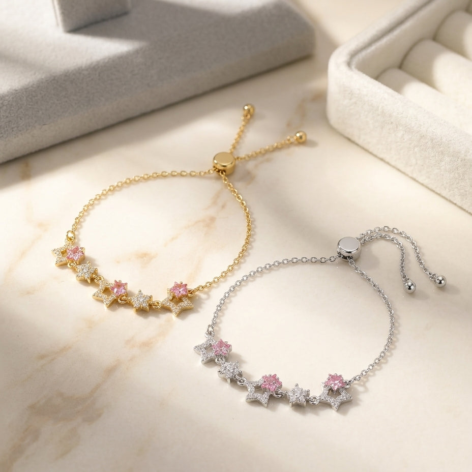 Pink Galaxy Bracelet