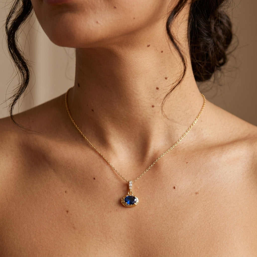 Crystal Birthstone Necklace