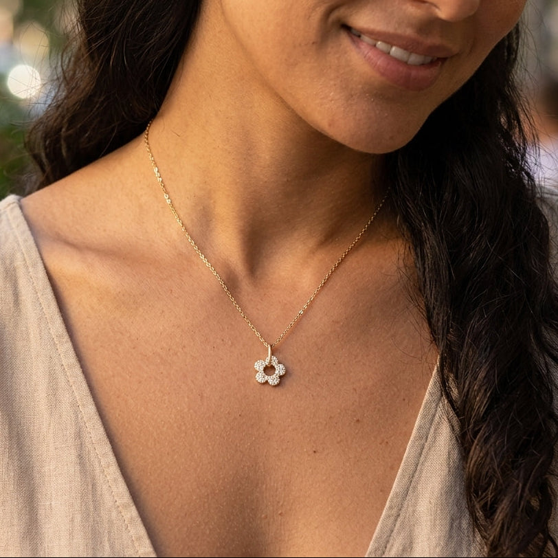 Daisy Sparkle Necklace