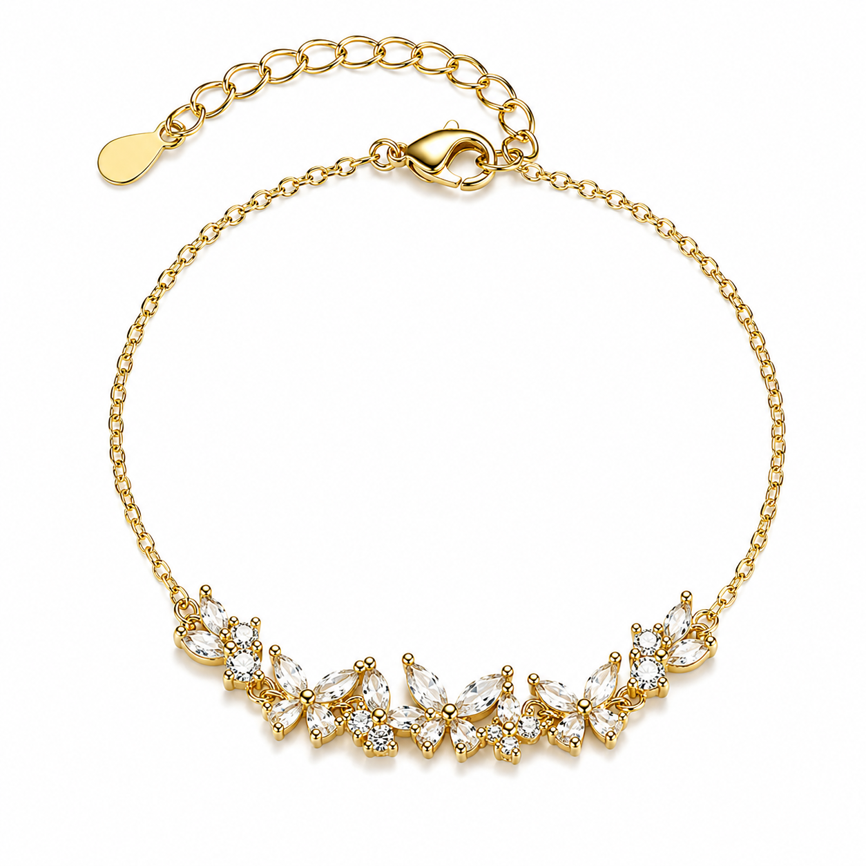 Butterfly Crystal Bracelet