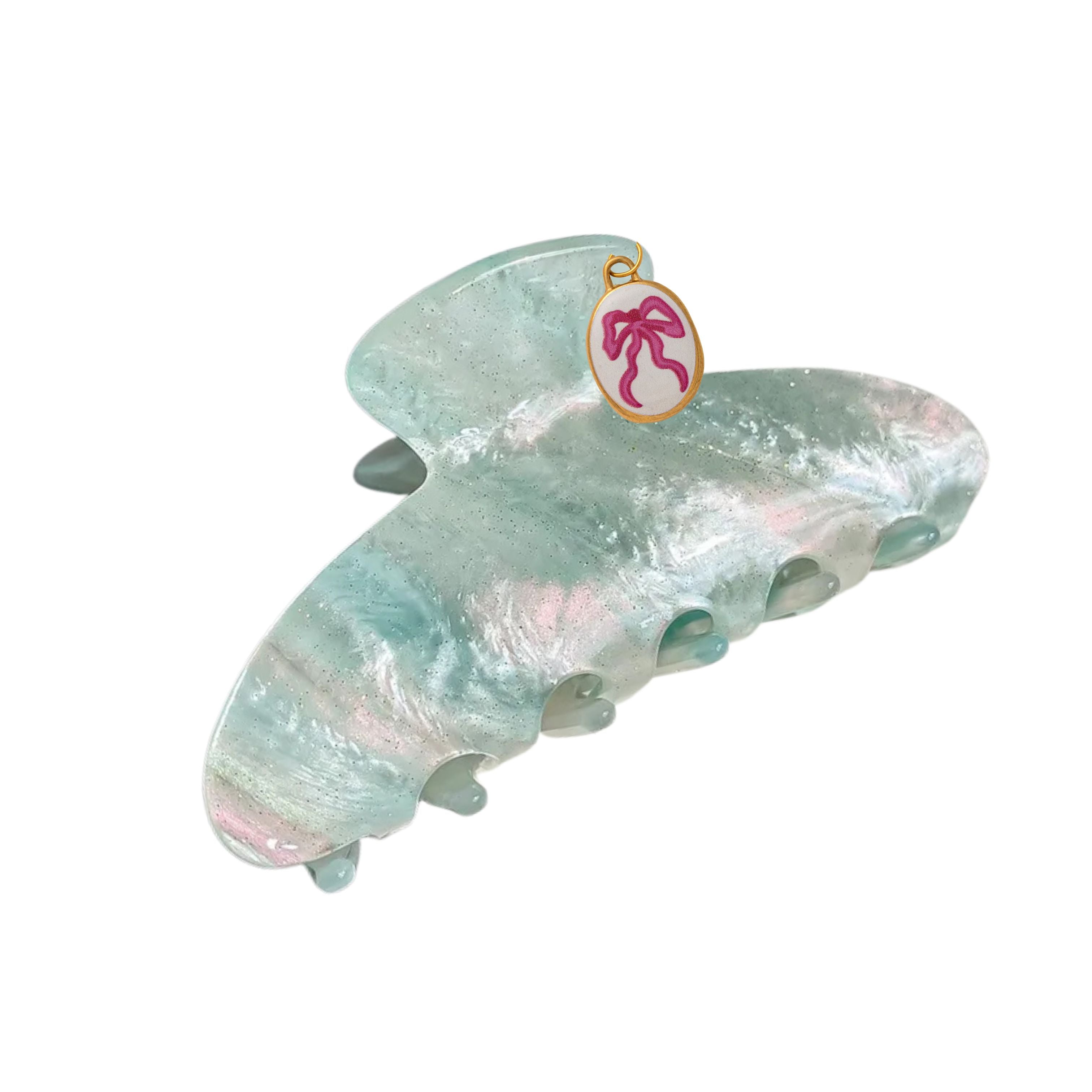 Seafoam Hair Claw Clip