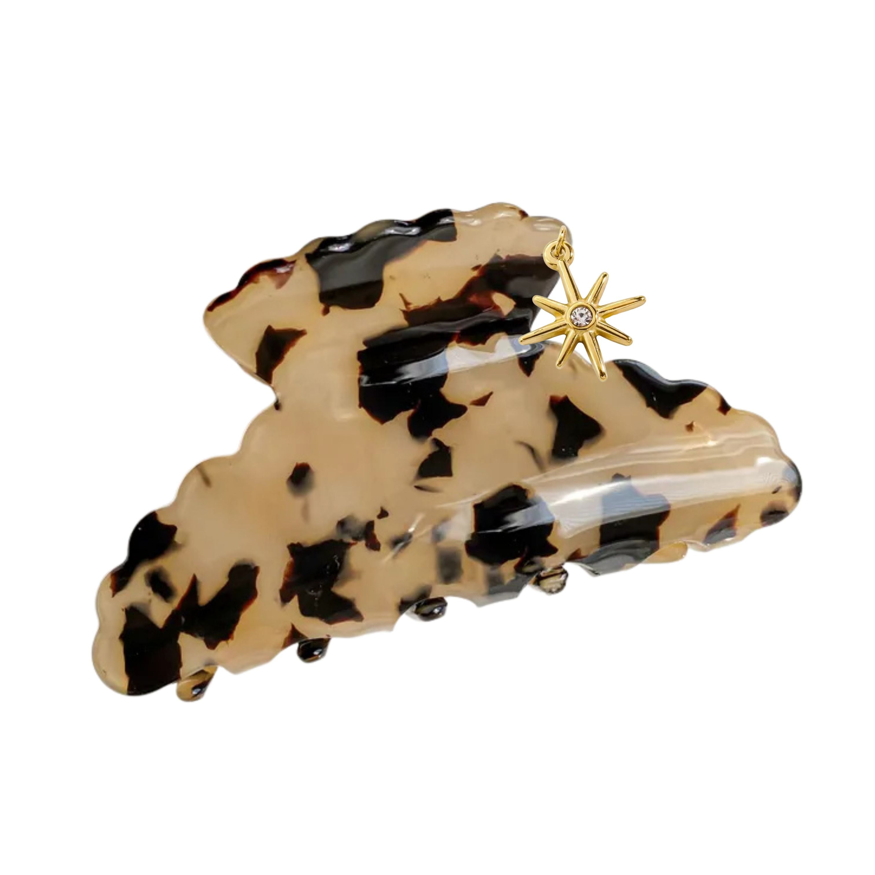 Light Tortoiseshell Hair Claw Clip