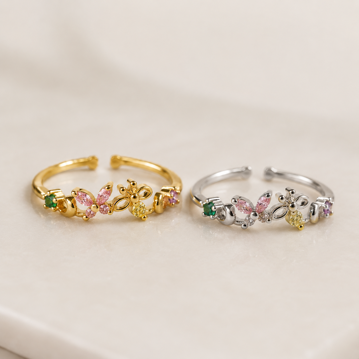 Wildflower Bee Garden Ring