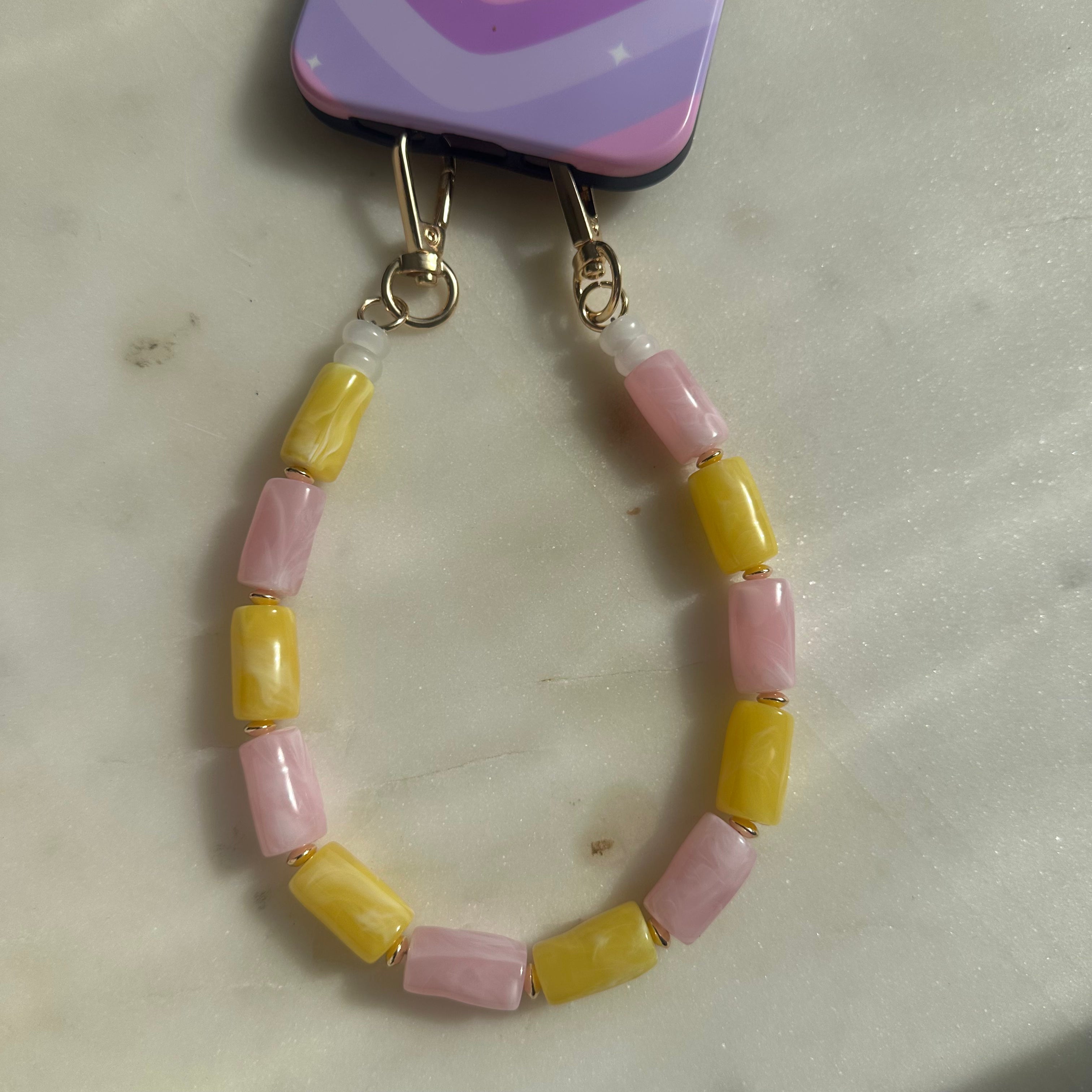 Rhubarb And Custard Phone Strap