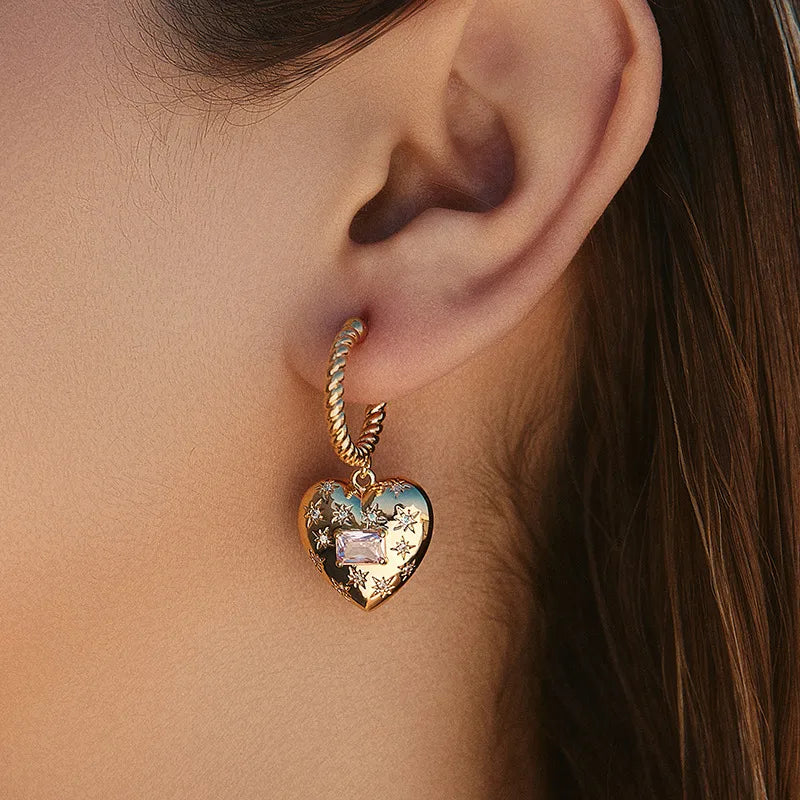 Heartburst Earring